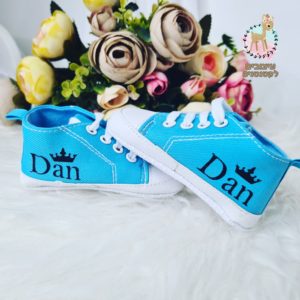✪ נעליים לתינוקות – בייבי סטאר – צבע תכלת